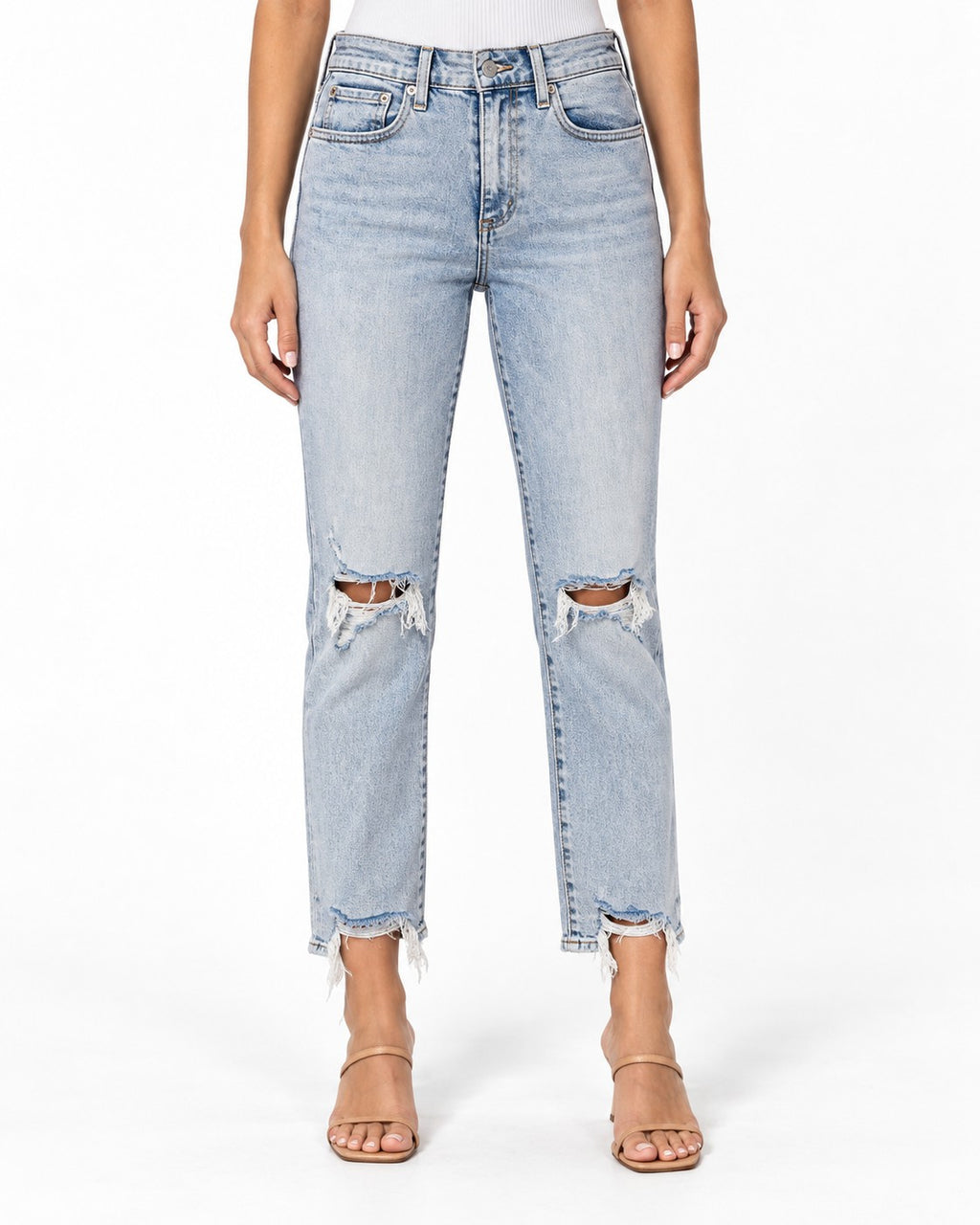 Pistola Charlie High Rise Straight Jeans