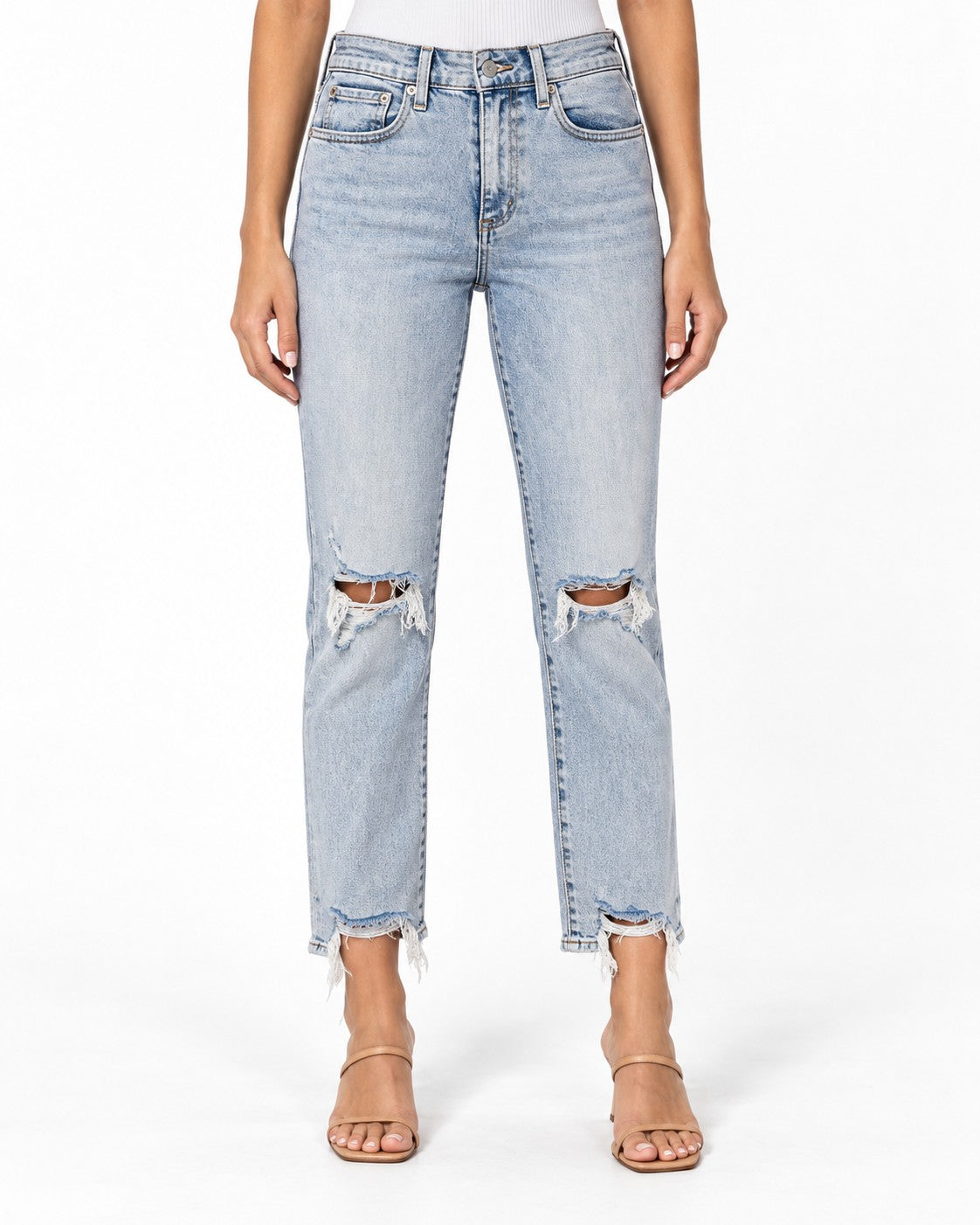 Pistola Charlie High Rise Straight Jeans