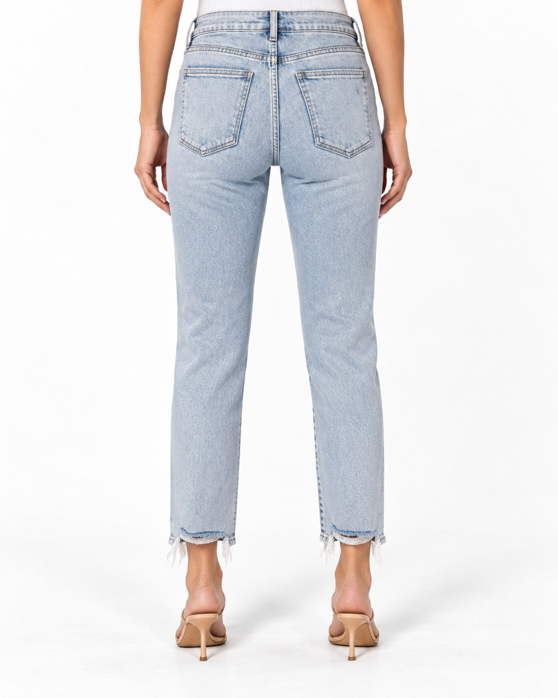 Pistola Charlie High Rise Straight Jeans