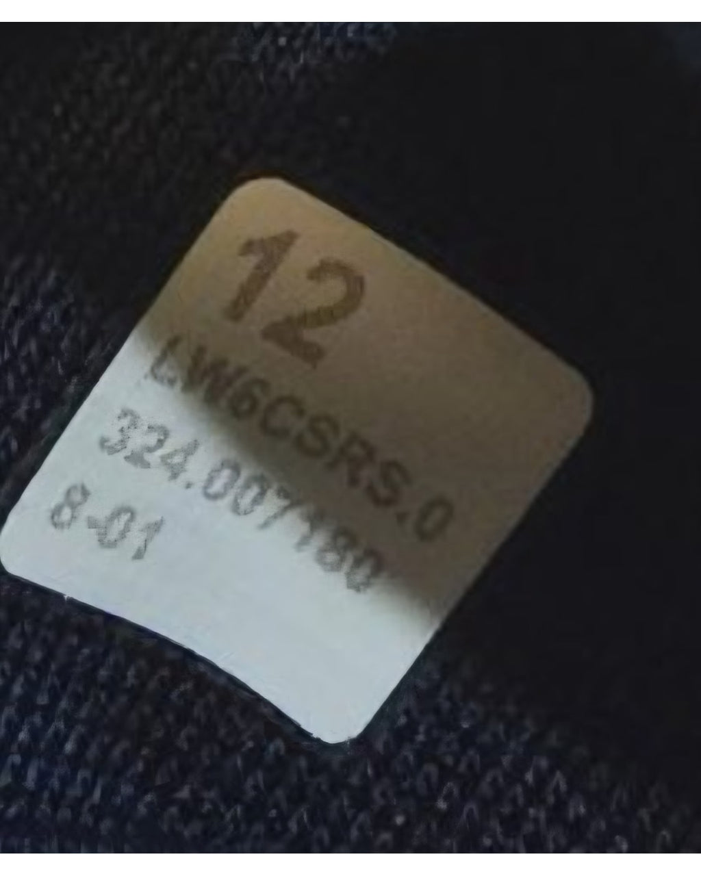 Lululemon Ribbed Crop Leggings - Style# LW6CSR9