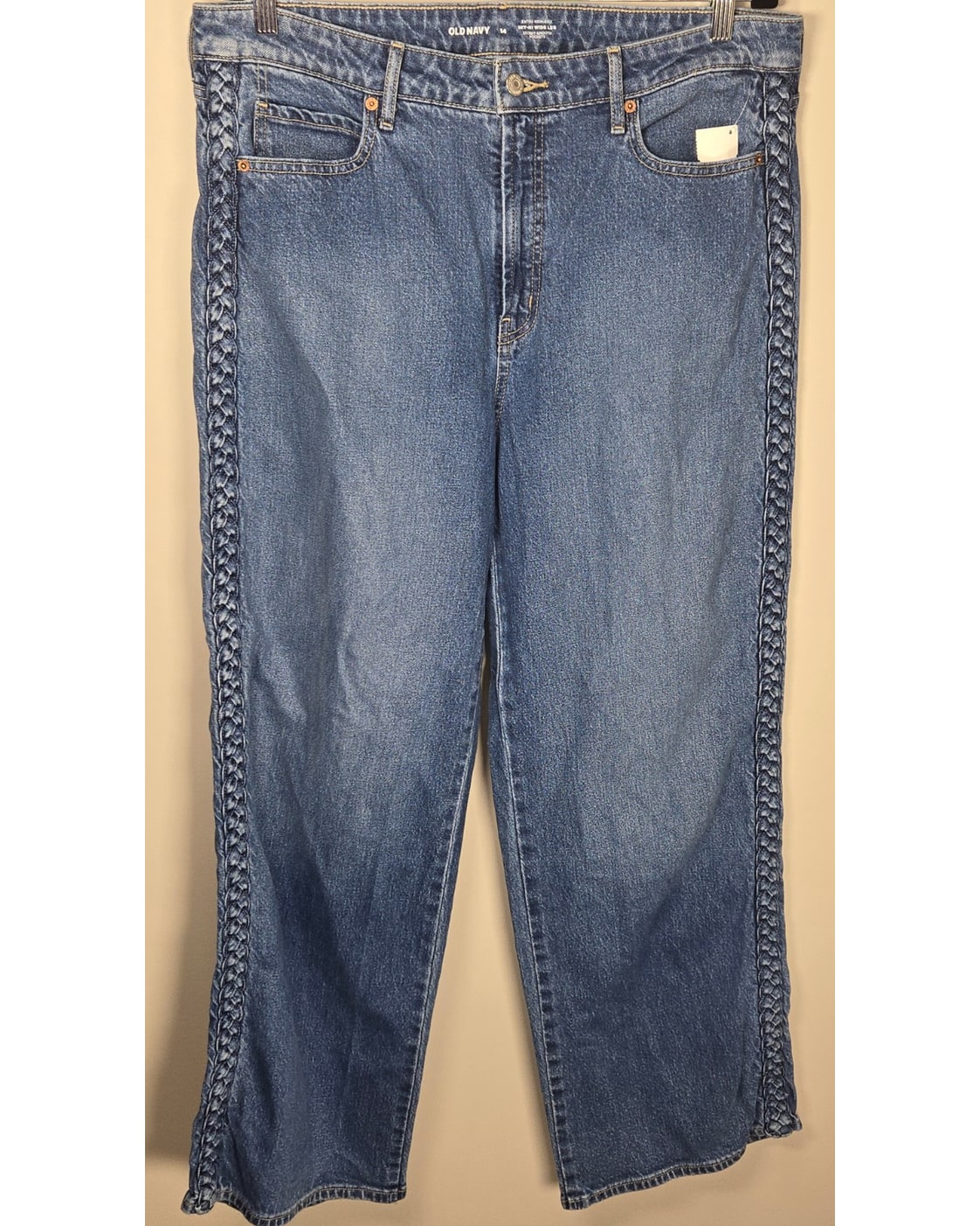 Old Navy Sky-Hi Wide Leg Jeans