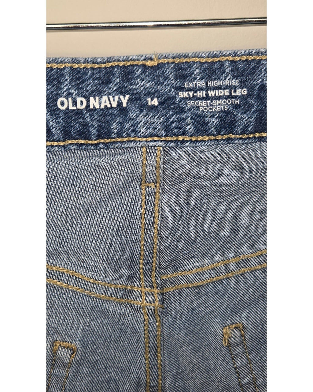 Old Navy Sky-Hi Wide Leg Jeans