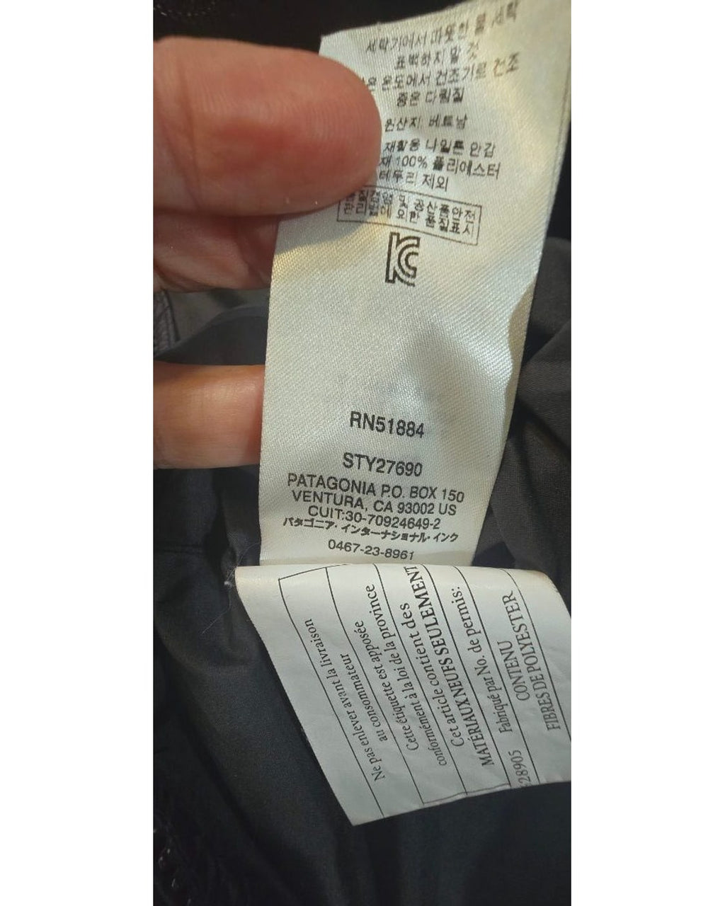 Patagonia Quilted Puffer Jacket - Style# STY27690