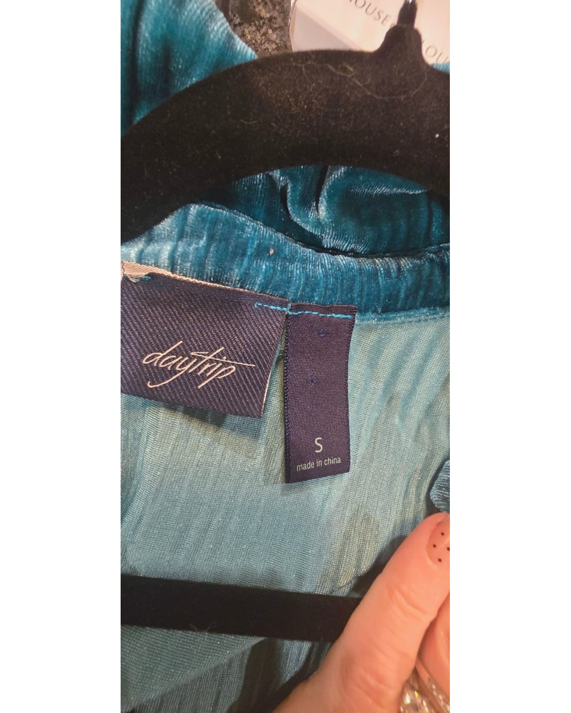 Daytrip Crinkled Velvet Button-Down Shirt
