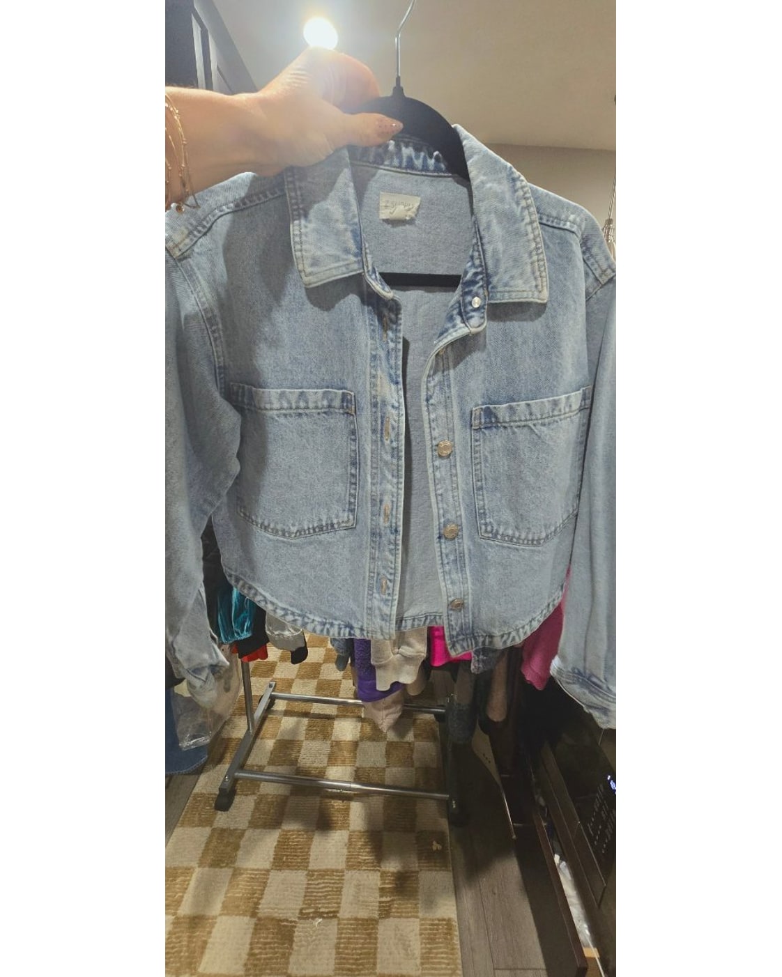 Z Supply All Day Cropped Denim Jacket ZJ233100