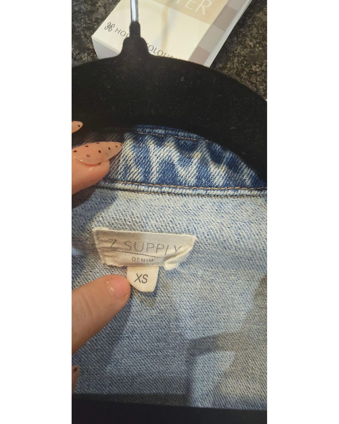 Z Supply All Day Cropped Denim Jacket ZJ233100