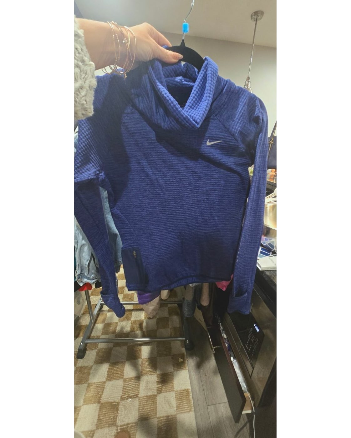 Nike Dri-Fit Running Cowl Neck Pullover