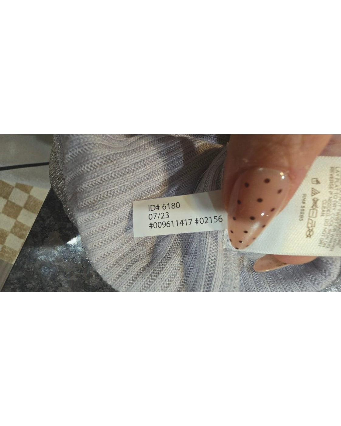 Express Metallic Henley Knit Top