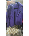 La Miel Sherpa Snap-Front Shirt Jacket - Style# JKT1790
