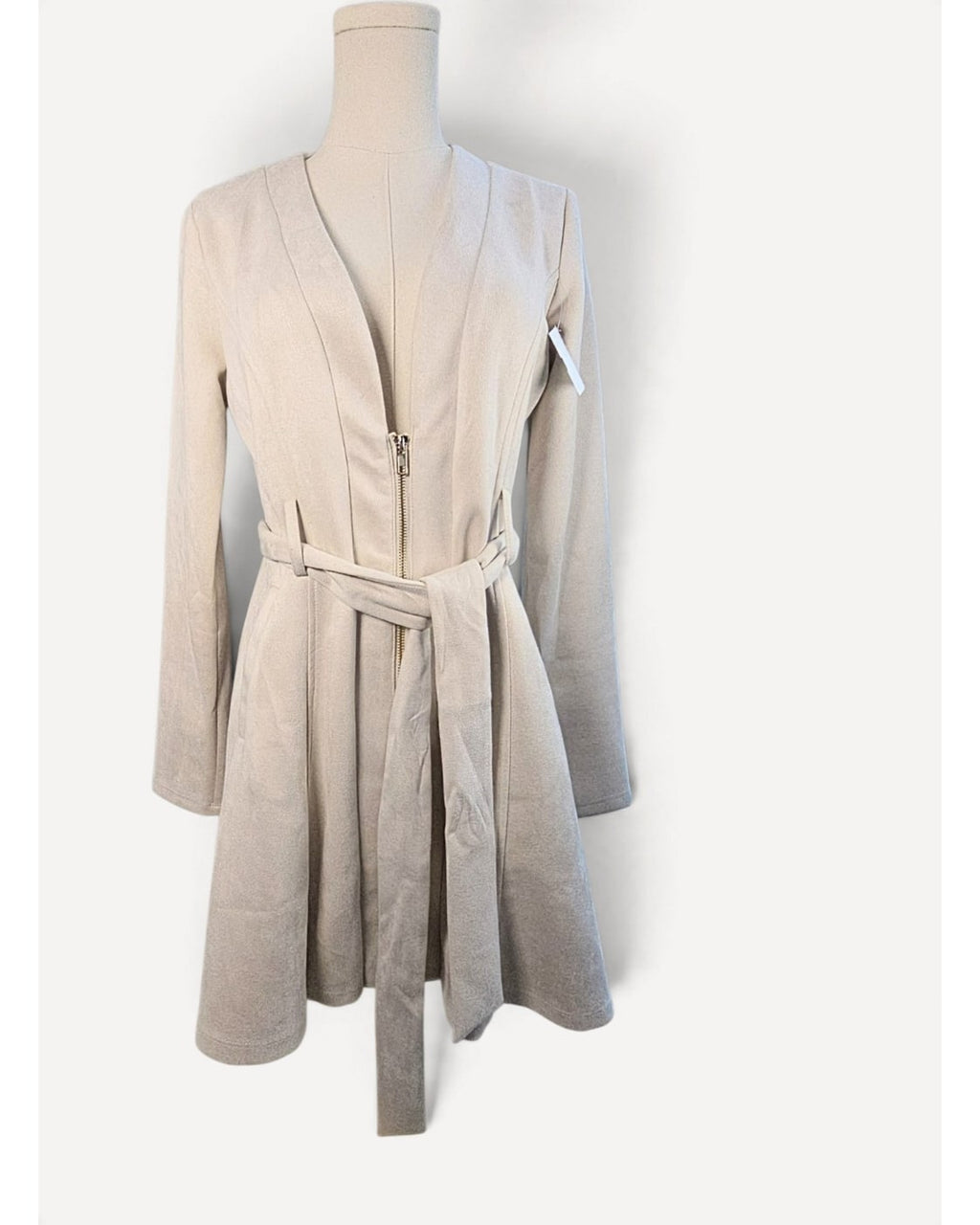 Active USA Blazer Zip-Front Mini Dress