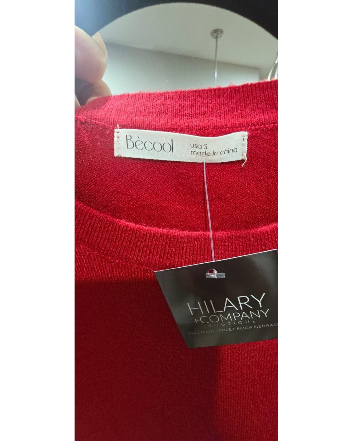 Bêcool Crew Neck Sweater - NWT