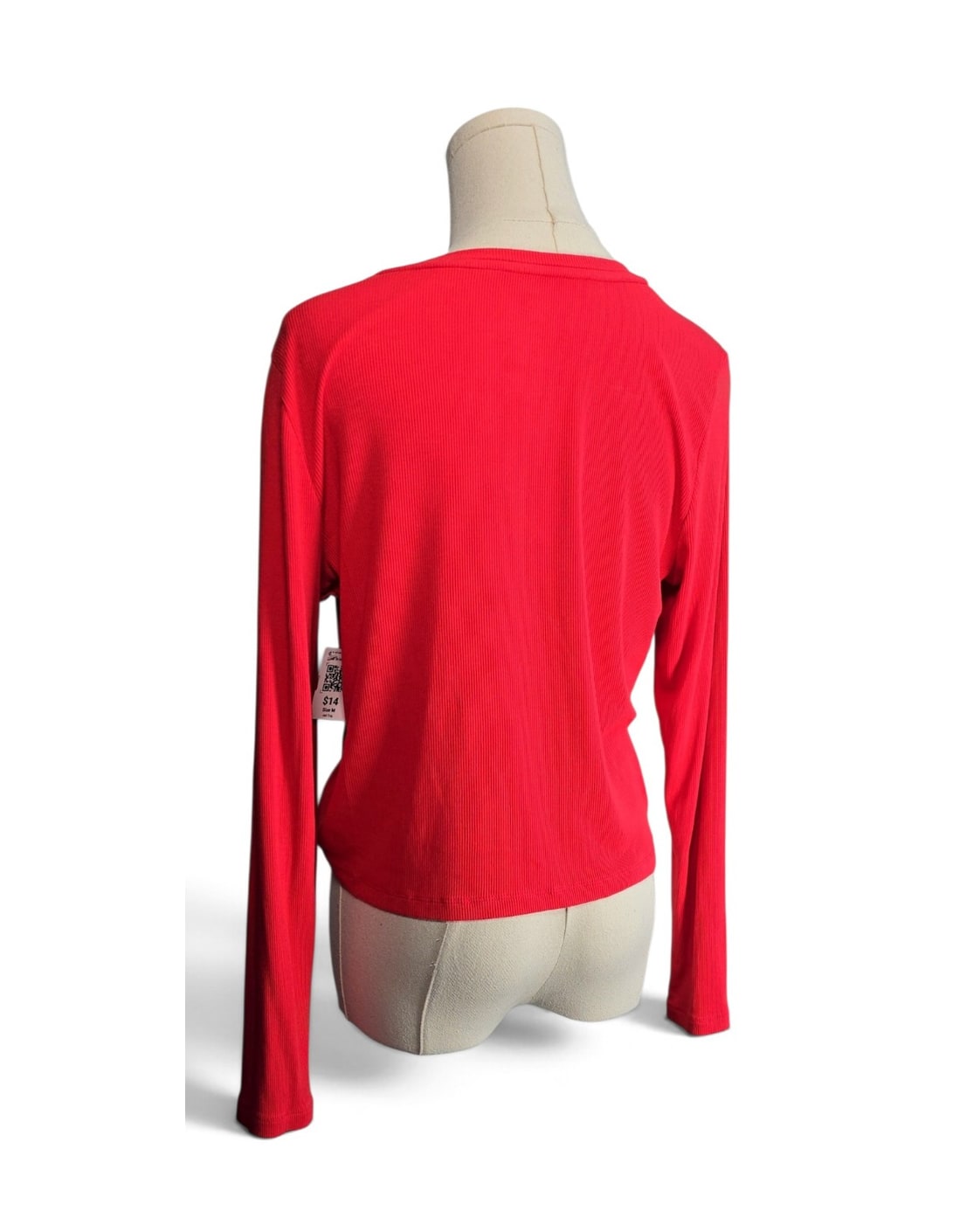 All in Motion Twist-Front Cropped Top
