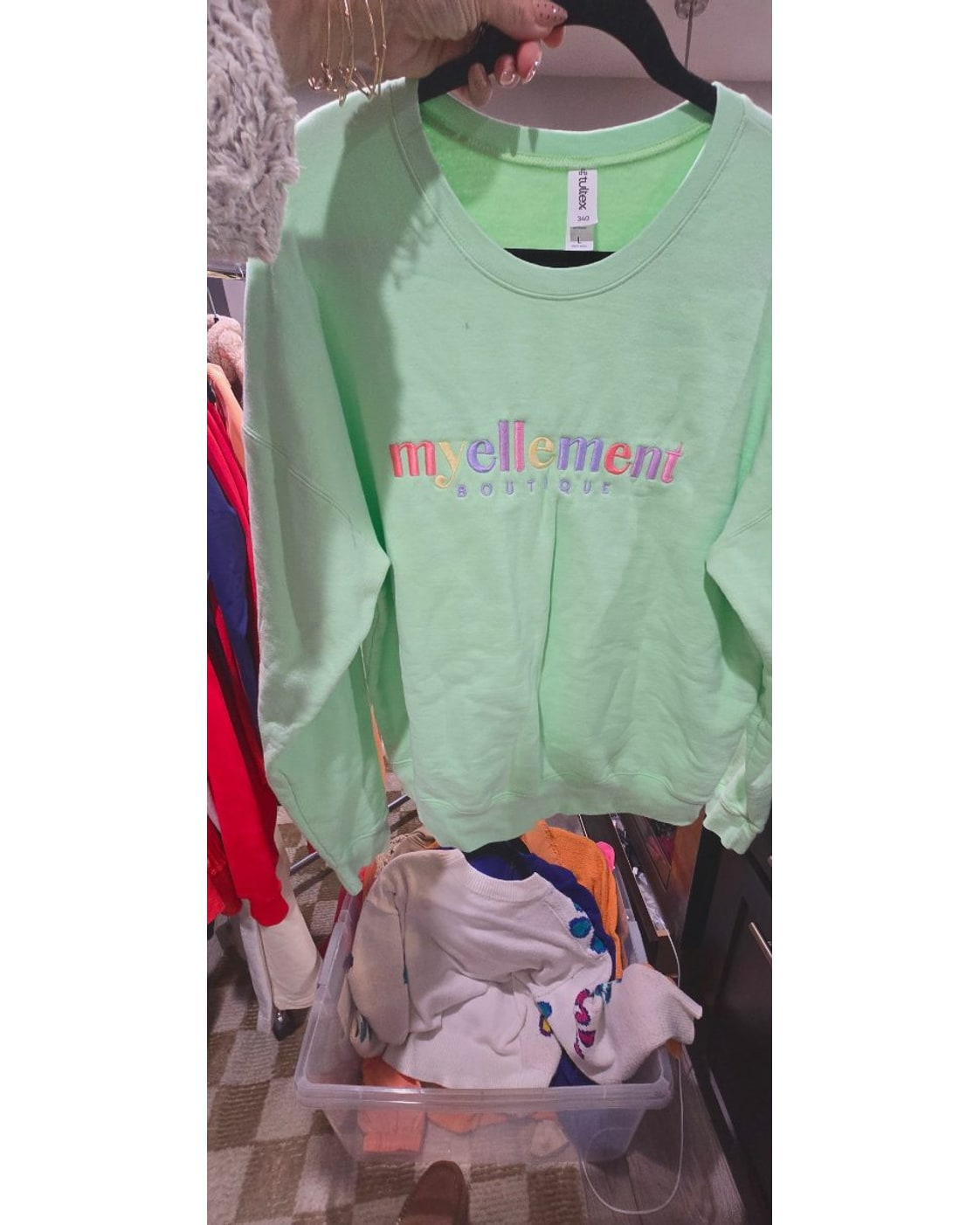 Tultex Myellement Boutique Crewneck Sweatshirt - Style# 340