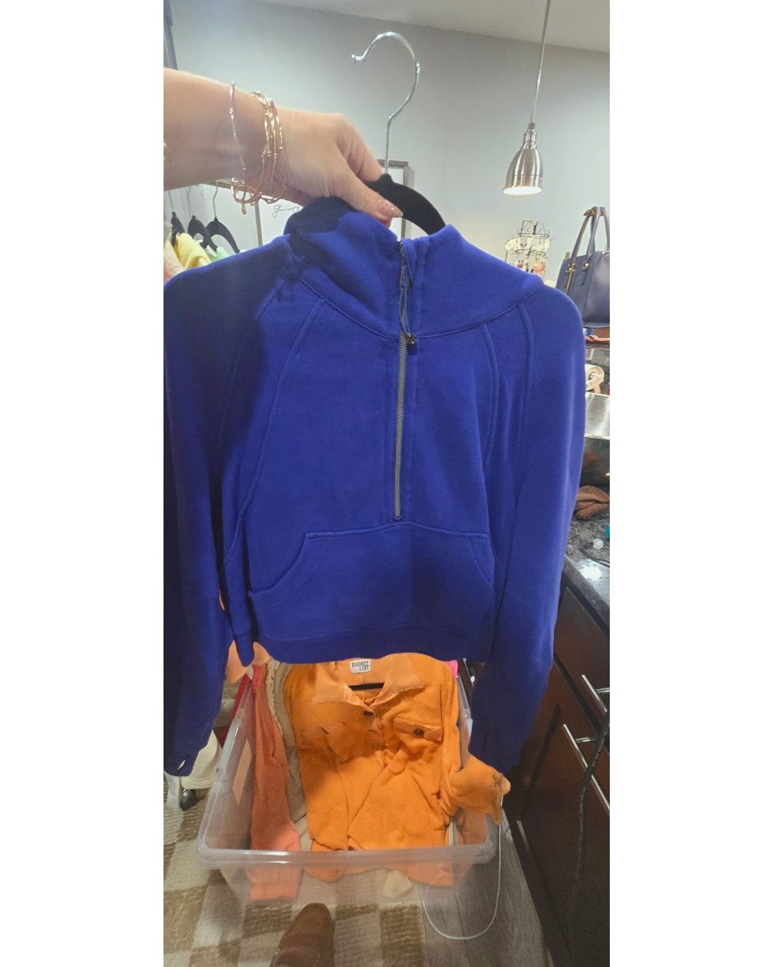 Lululemon Half-Zip Fleece Hoodie