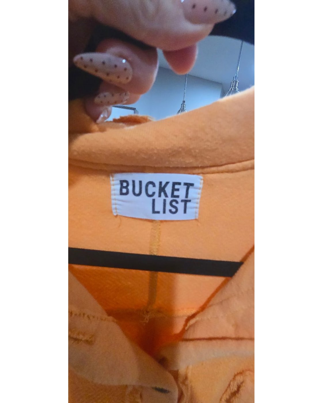 Bucket List Frayed-Edge pullover