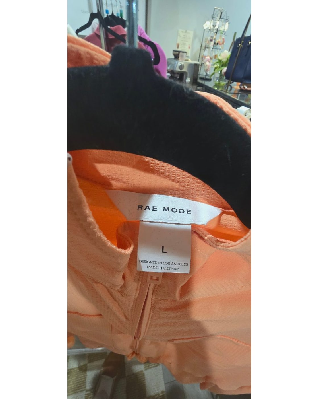 Rae Mode Cropped Zip Jacket