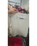 Mittoshop Pearl-Embellished Cropped Tee