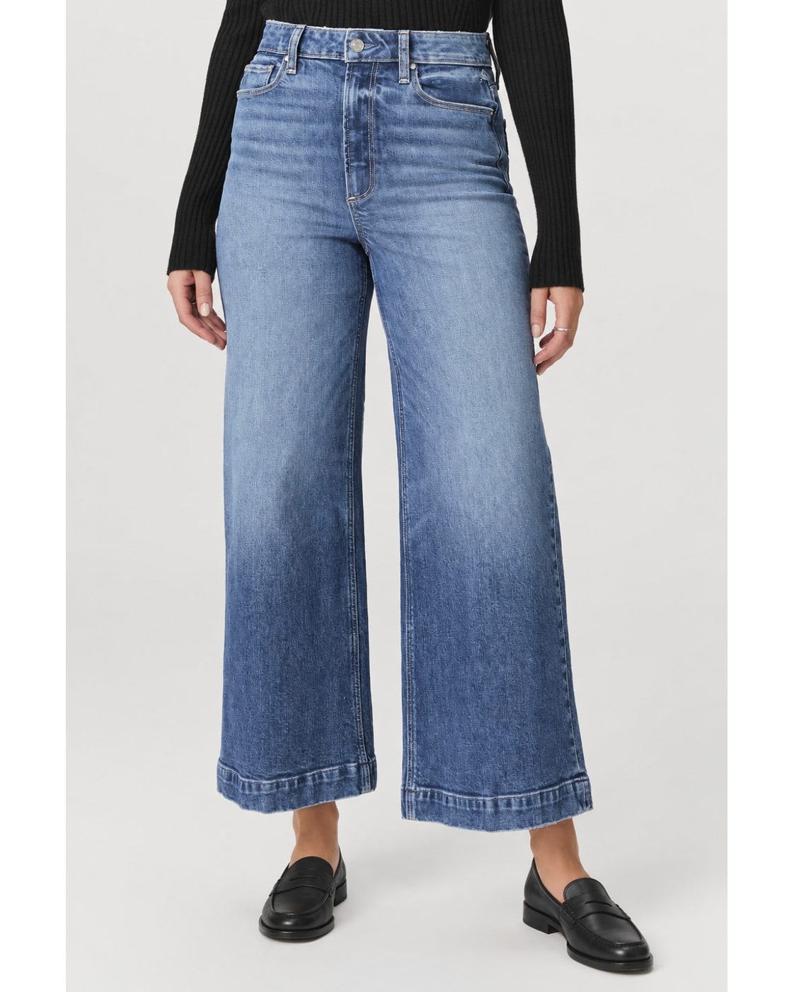 Paige Harper Ankle Straight Leg Jeans - Style# RN#27002 CA#51217