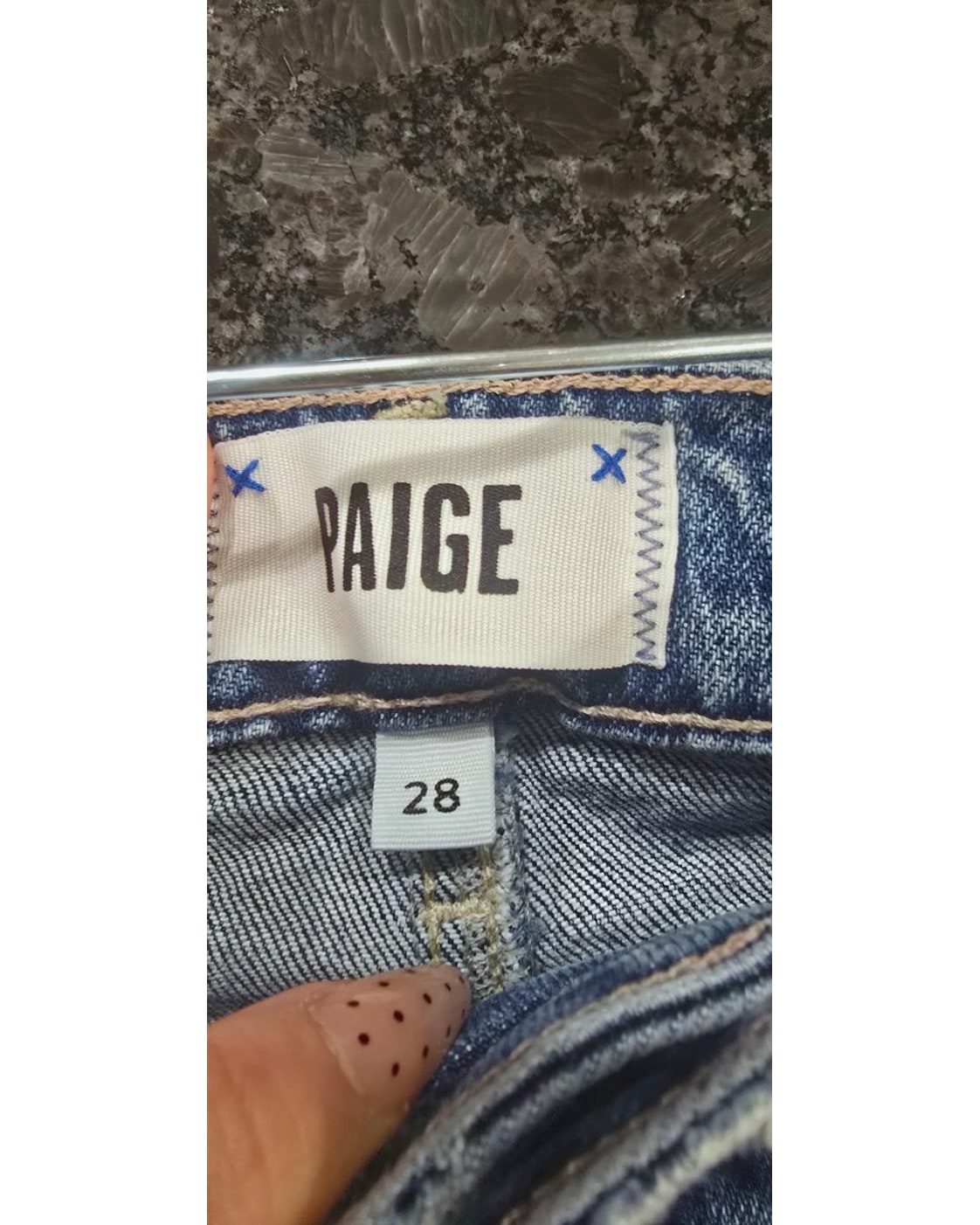 Paige Harper Ankle Straight Leg Jeans - Style# RN#27002 CA#51217