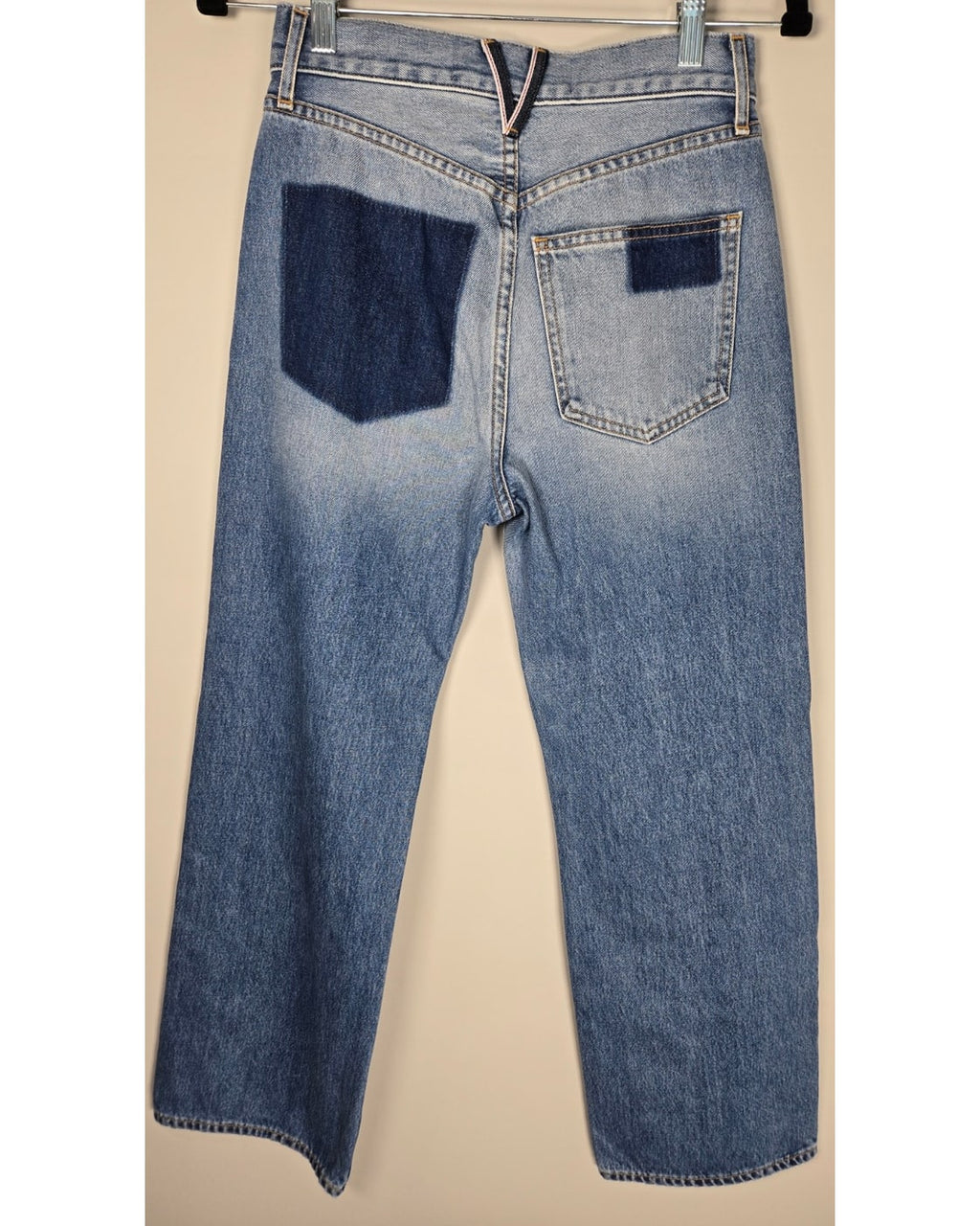 Veronica Beard Dylan Straight Leg Ankle Jeans