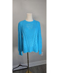 Talbots Cable Knit Crew Neck Sweater
