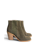 Anthropologie Studded Suede Booties