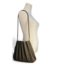 Melie Bianco Pleated Vegan Leather Crossbody - NWT