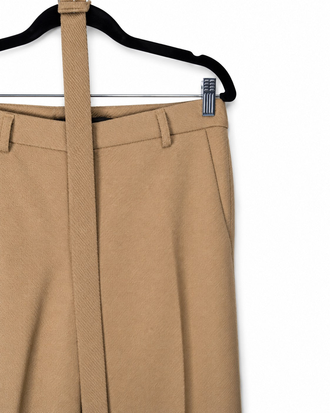 Ann Taylor The Belted Boot Pant in Stretch Twill