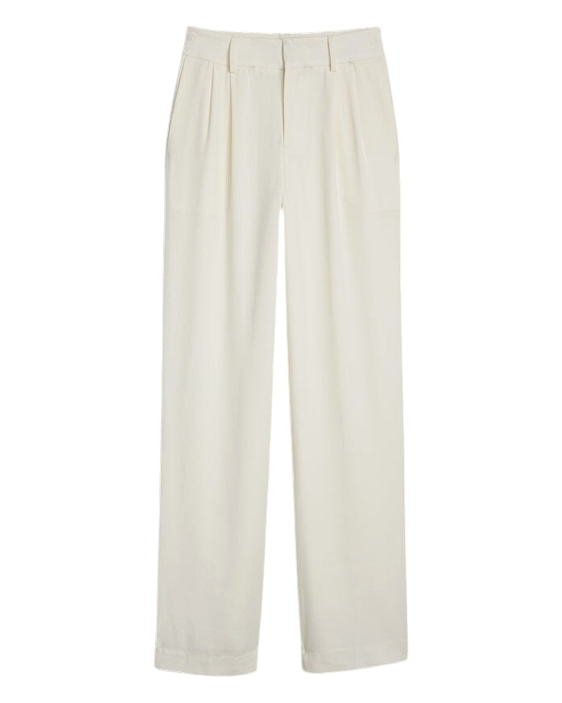 The Classic Pleat Straight Leg Trouser Pant