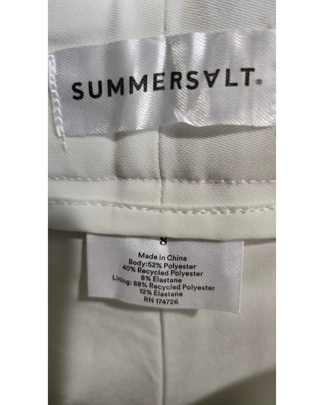 Summersalt Pleated Wide Leg Trousers