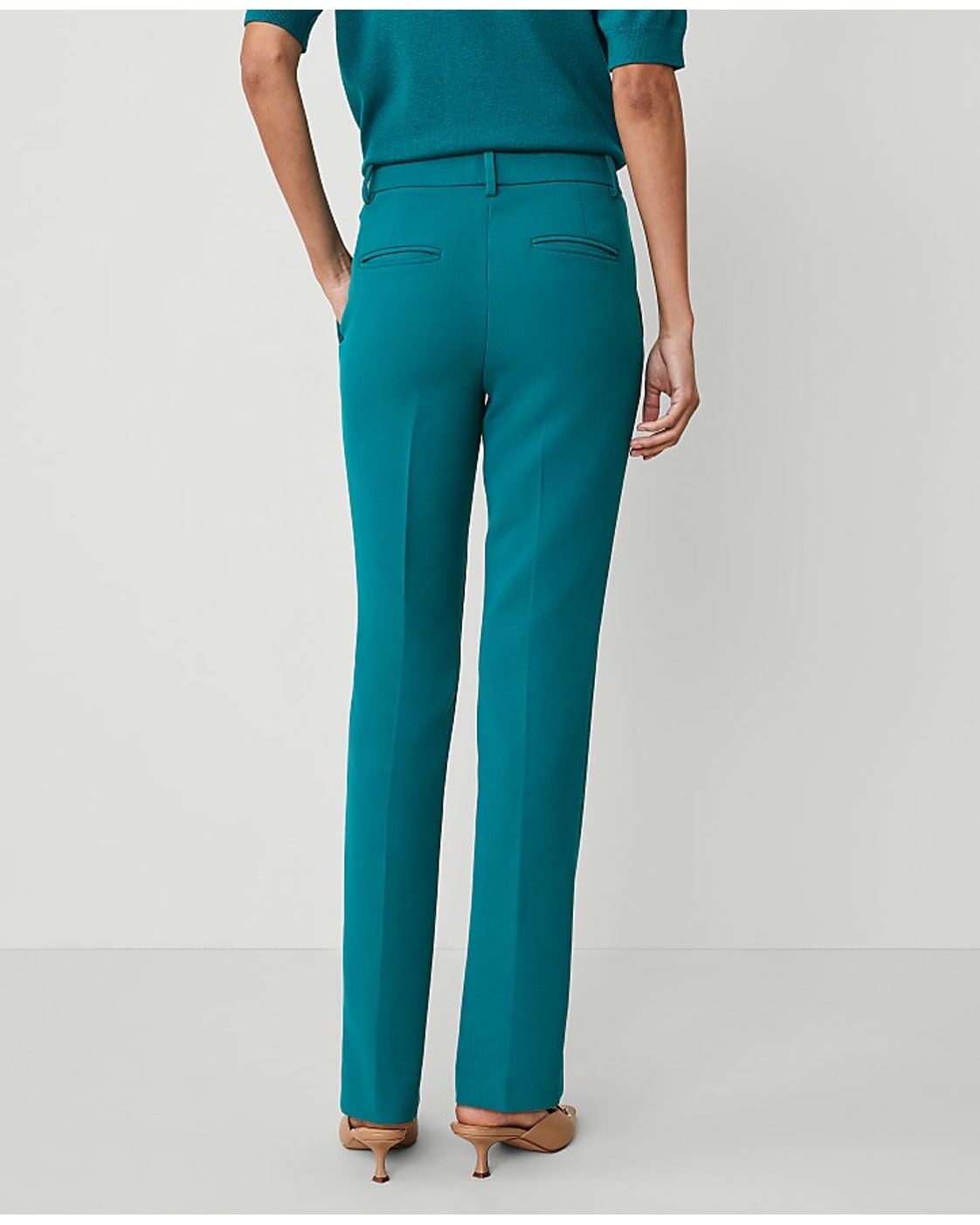 Ann Taylor Straight Leg Trousers - Style# 834117
