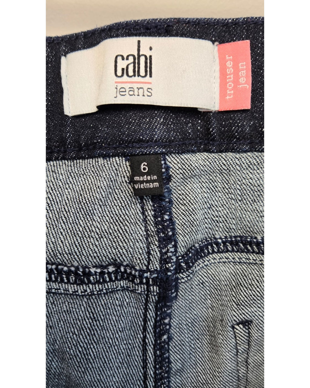Cabi Trouser Jean - Style# 5691R Deep sea wash