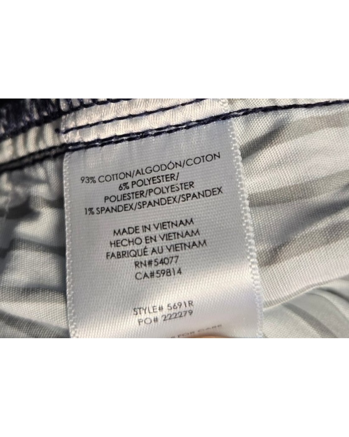 Cabi Trouser Jean - Style# 5691R Deep sea wash