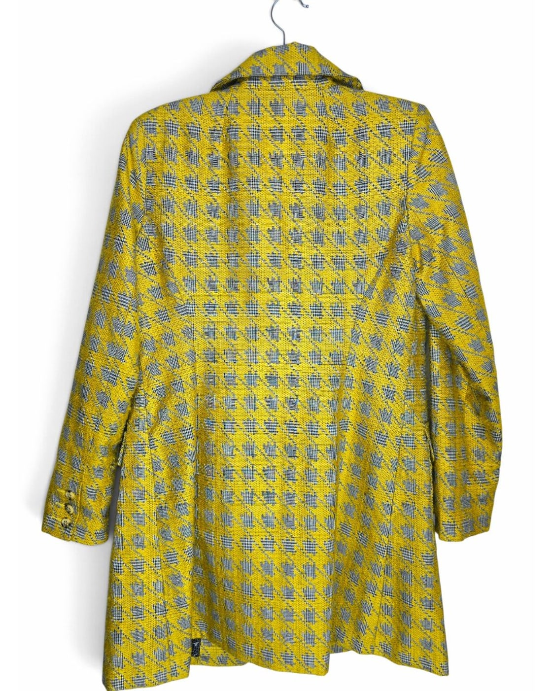 Cabi Regency Houndstooth Plaid Swing Coat - Style# 3491