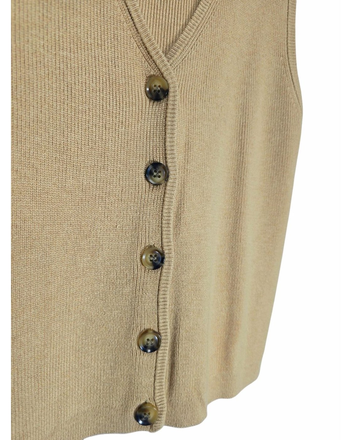 Ann Taylor Button Front Sweater Vest
