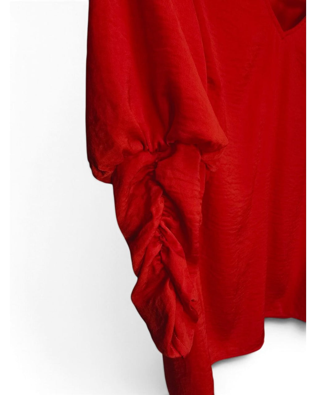 Cabi Balloon Sleeve V-Neck Blouse - Style# 5709