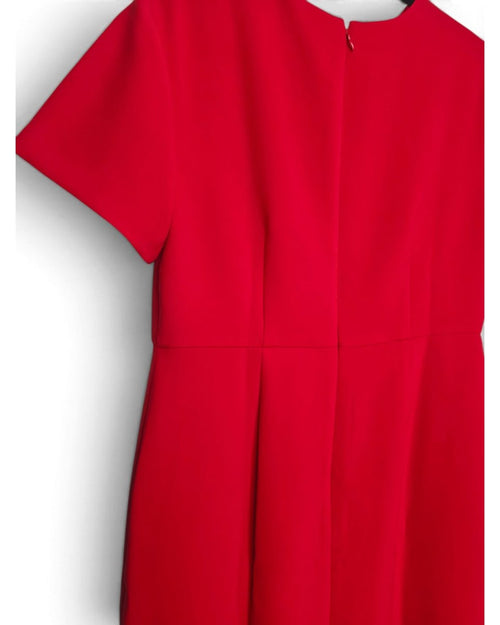Red Ann Taylor Sheath Dress, size 6