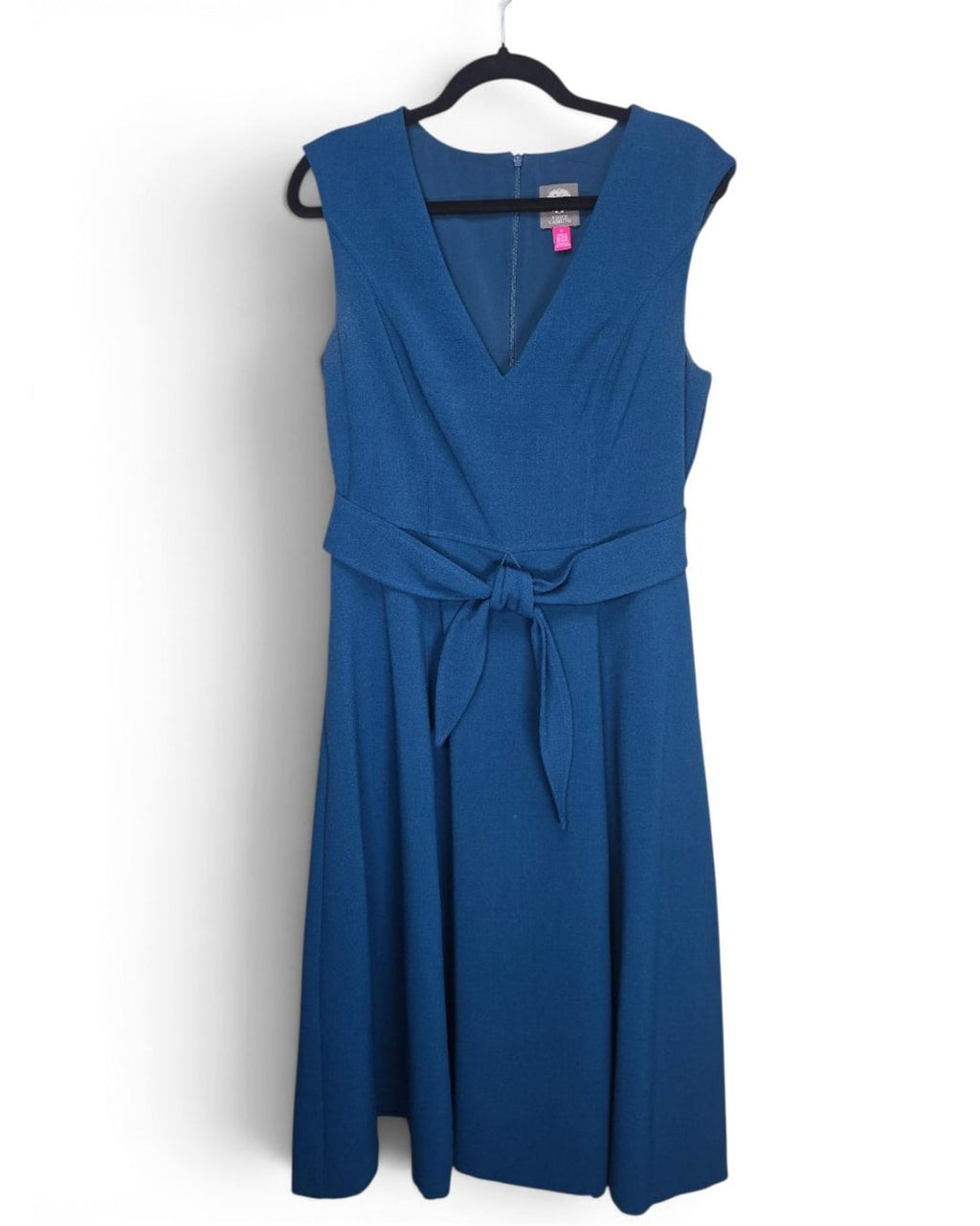 Vince Camuto A-Line Tie-Waist Midi Dress