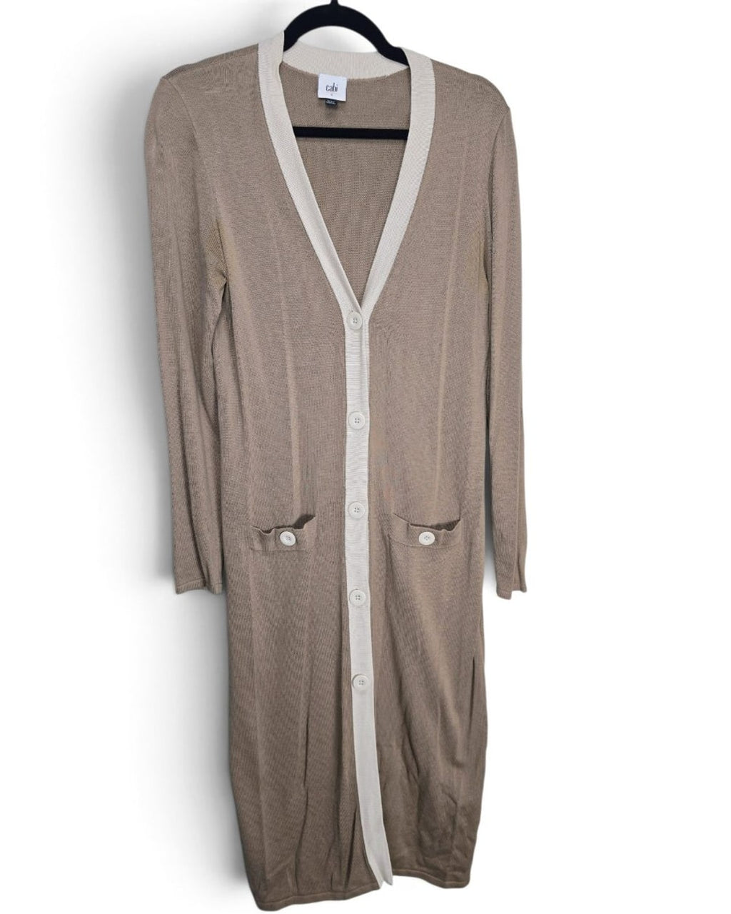 Cabi Sweater Dress Cardigan Midi