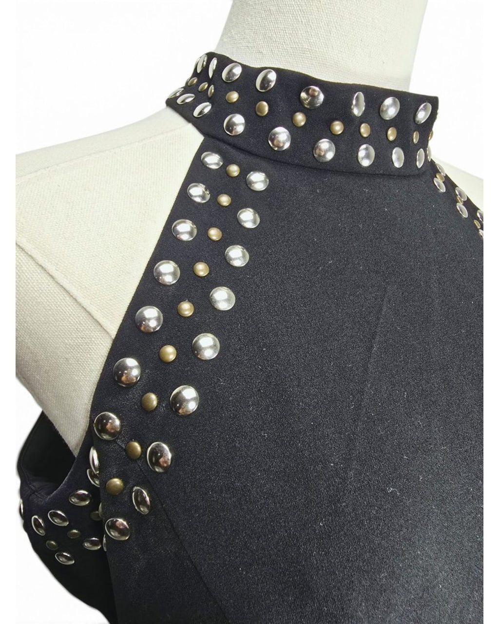 Boston Proper Studded Halter Neck Dress