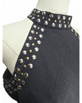 Boston Proper Studded Halter Neck Dress