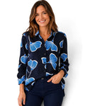 cabi Ginkgo Leaf Regal Blouse - Style# 6080