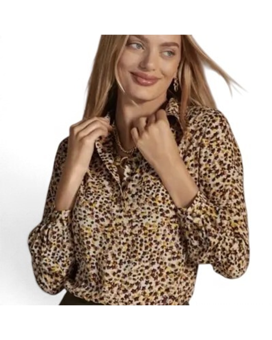 Yellow Cabi Superstar Shirt - Style# 4241, size S