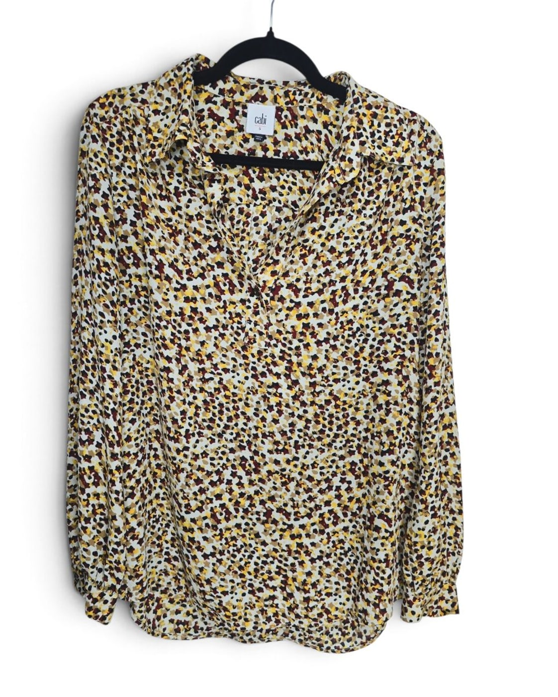 Yellow Cabi Superstar Shirt - Style# 4241, size S – photo 2
