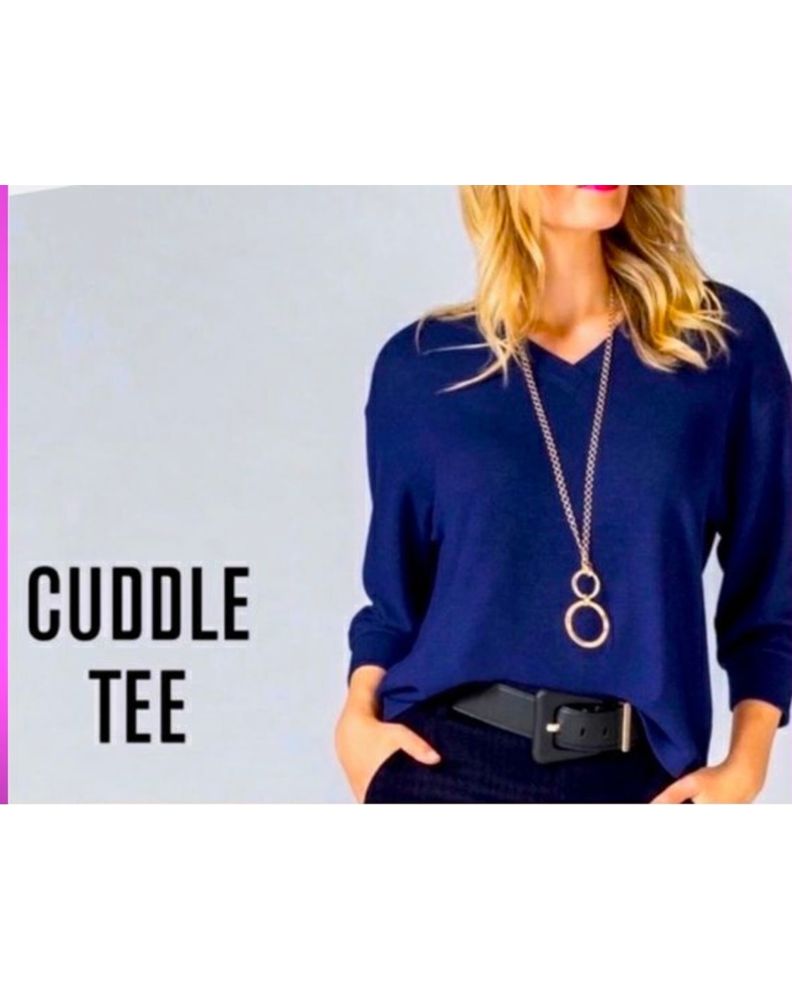 Cabi Serene Top Cuddle Tee - Style# 4438