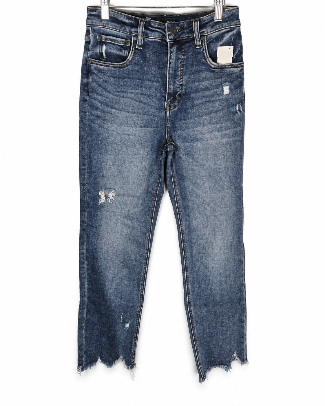 Elizabeth High Rise Fab Ab Crop Straight Leg