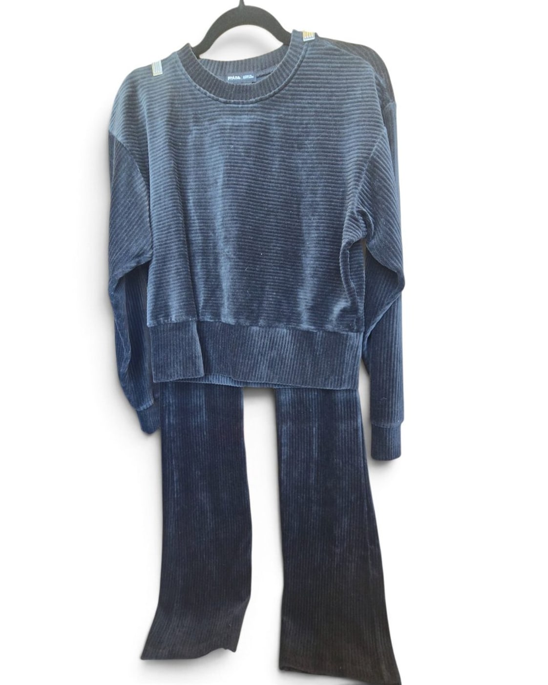 prAna Ribbed Velour Two-Piece Lounge Set