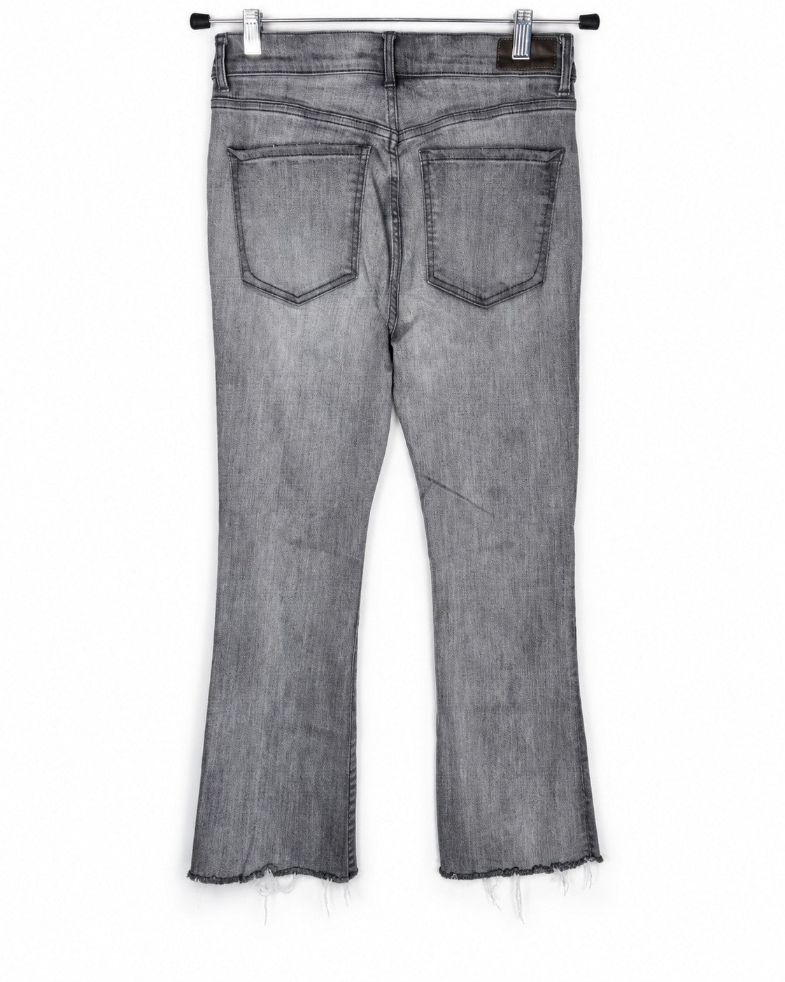 Express High Rise Cropped Flare Jeans