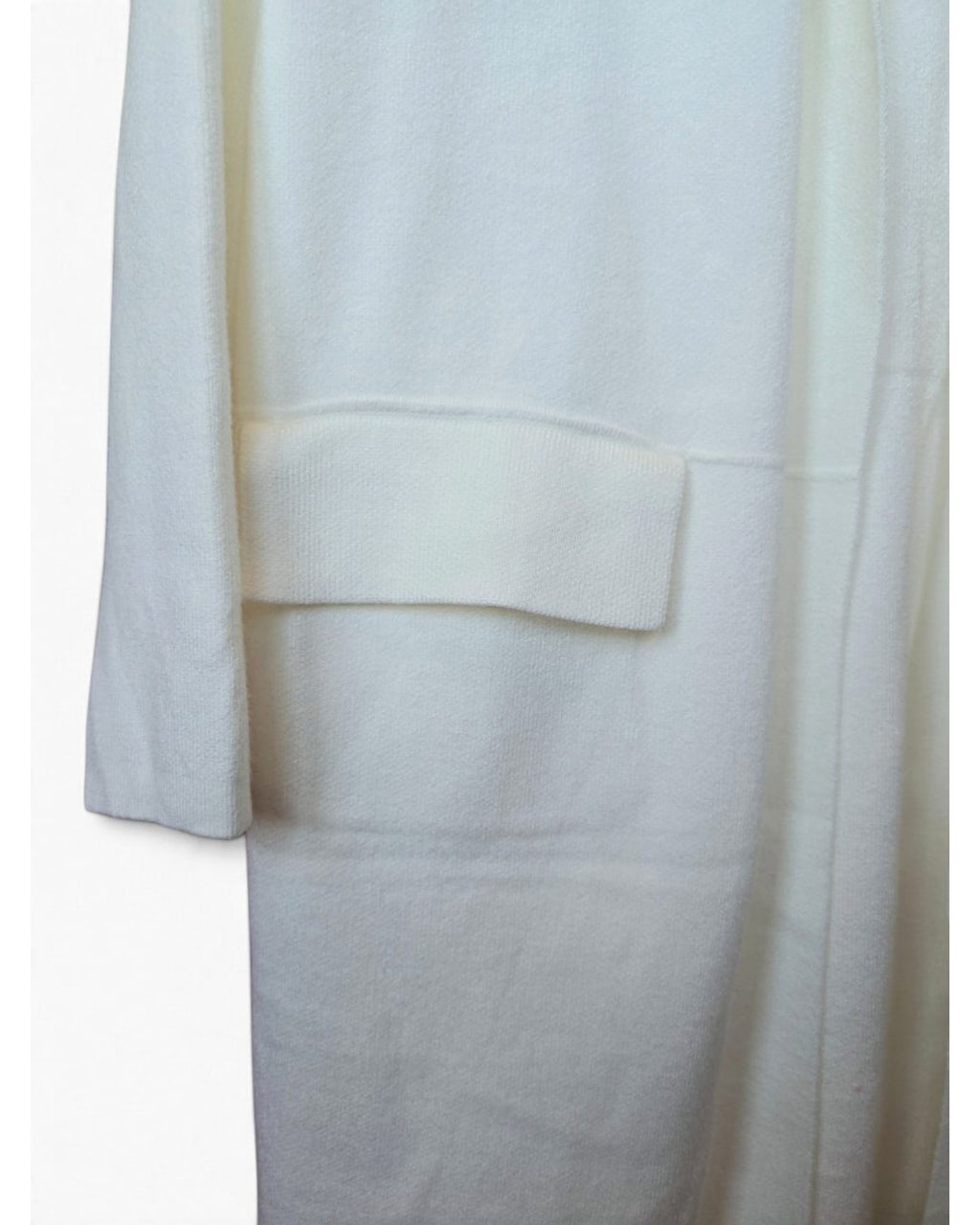 Q2 Longline Open-Front Duster Cardigan