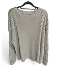 maurices Perforated Cable Knit Sweater